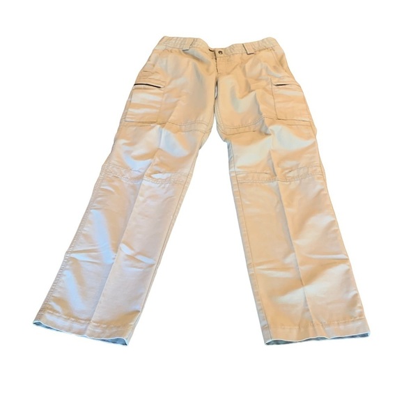 Blauer Men’s Silver Tan Tactical Utility Cargo Pants Size 36 Regular - Picture 1 of 10